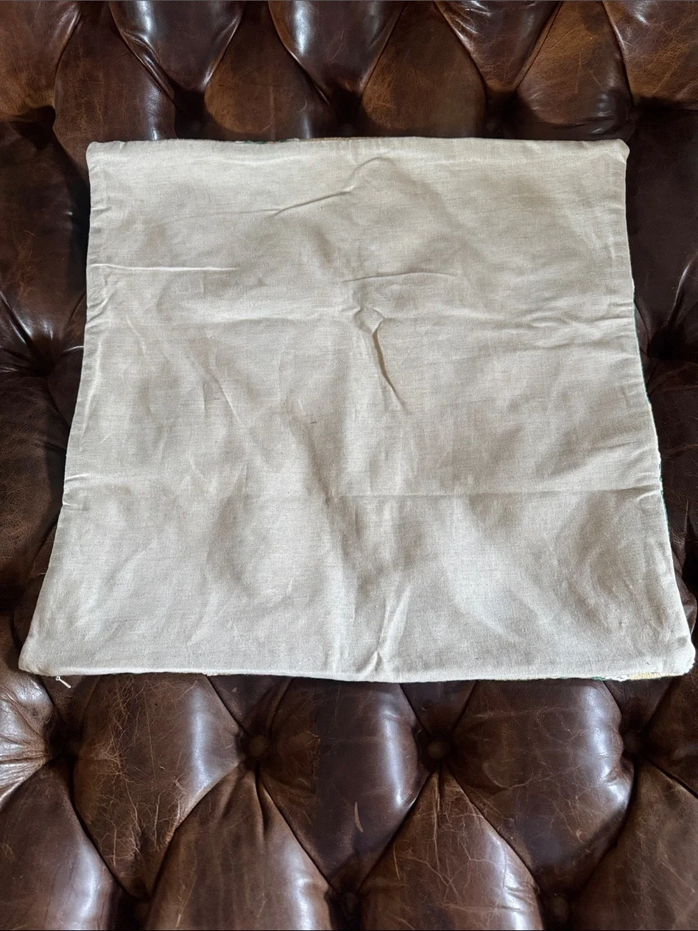 Pottery Barn Inyo Floral Embroidered Accent Pillow Cover - New!